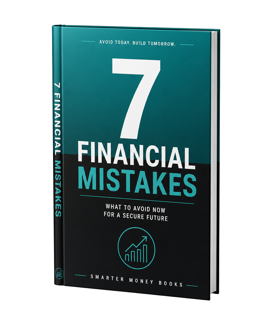 Cover of the free guide: 7 Financial Mistakes That Could Be Costing Your Business Money